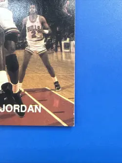1989-90 Michael Jordan Chicago Bulls AWESOME PROMO!!! Not Fleer Skybox Or Hoops - Image 3