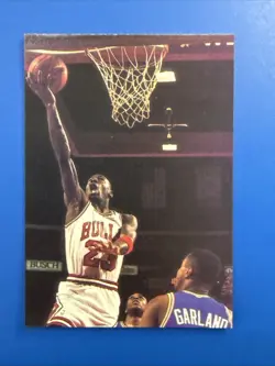 1989-90 Michael Jordan Chicago Bulls AWESOME PROMO!!! Not Fleer Skybox Or Hoops - Image 1