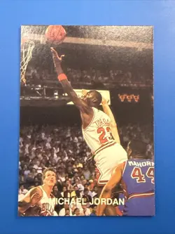 1989-90 Michael Jordan Chicago Bulls AWESOME PROMO!!! Not Fleer Skybox Or Hoops - Image 1