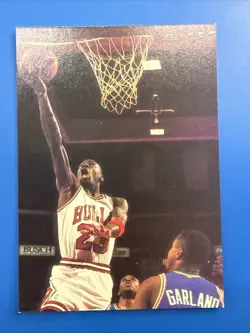 1989-90 Michael Jordan Chicago Bulls AWESOME PROMO!!! Not Fleer Skybox Or Hoops - Image 1