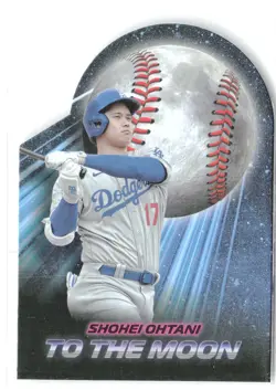 2024 Topps Big League #TM-45 Shohei Ohtani To the Moon Die Cuts - Image 1