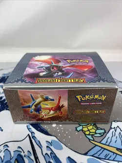 EMPTY POKEMON EX DRAGON FRONTIERS 2006 BOOSTER BOX TCG NO CARDS - Image 1