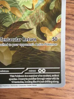 Pokemon TCG Omanyte Scarlet Violet-151 Holo Illustration Card 180/165 Rare - Image 5