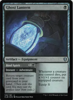 Ghost Lantern - FOIL - U Commander Legends: Battle for Baldur's Gate 128 - MTG - Image 1