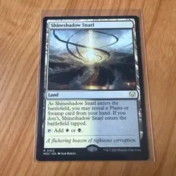 Shineshadow Snarl - N/M - March Of The Marchine Magic The Gathering MTG - Image 1