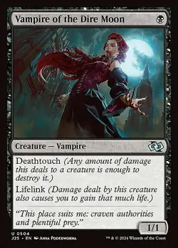 Magic The Gathering MTG VAMPIRE OF THE DIRE MOON Foundations Jumpstart NM - Image 1