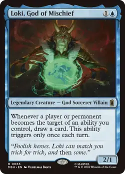 Loki, God of Mischief - MSH - MTG - NM - EN - 0065 - Image 1