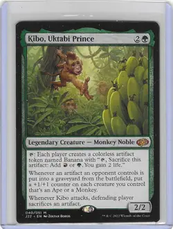 Kibo, Uktabi Prince #40 -NM - Magic the Gathering - Regular - MTG - Image 1