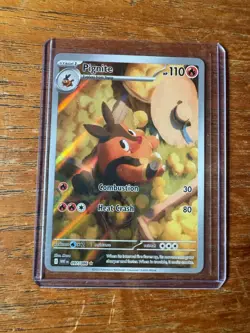 Pokemon TCG Pignite White Flare Full Illustration Rare Card 097/086 - Image 1