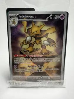 Pokemon TCG - Alakazam 009 Mega Evolution Promo - SEALED - Image 1