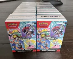 Pokemon TCG Journey Together Booster Bundle BRAND NEW FACTORY SEALED - LOT OF 10 - Image 1