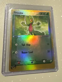 Pokemon Treecko 76/109 Ruby and Sapphire Reverse Holo - Image 1