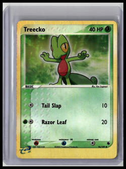 Pokemon Treecko 76/109 Ruby and Sapphire Reverse Holo - Image 2