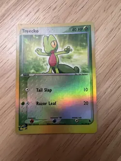 Pokemon Treecko 76/109 Ruby and Sapphire Reverse Holo LP - Image 1