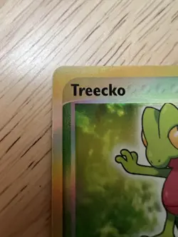Pokemon Treecko 76/109 Ruby and Sapphire Reverse Holo LP - Image 3