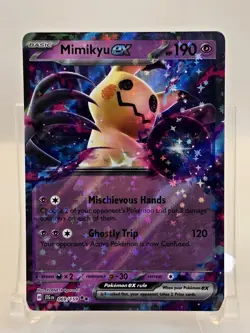 Mimikyu ex #69/159 (Holo) (NM) SV09: Journey Together JTG Pokemon - Image 1