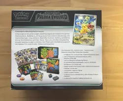 Pokemon Center EXCLUSIVE Paldea Evolved Elite Trainer Box ETB SEALED - Image 2