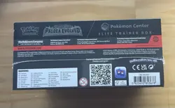 Pokemon Center EXCLUSIVE Paldea Evolved Elite Trainer Box ETB SEALED - Image 4