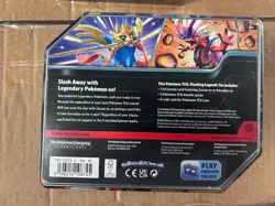 Pokemon TCG - Slashing Legends Zacian & Koraidon Pokemon Tins Set of 2 - SEALED - Image 2