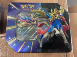 Pokemon TCG - Slashing Legends Zacian & Koraidon Pokemon Tins Set of 2 - SEALED - Image 3