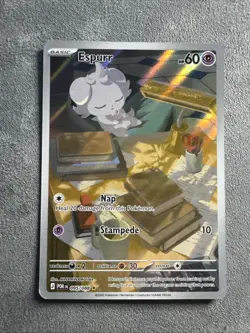 Pokemon TCG Espurr 095/088 Perfect Order Illustration Rare (IR) - Image 1