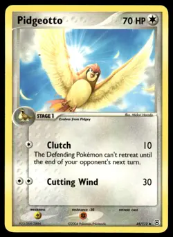 Pokemon TCG FireRed & LeafGreen #45/112 Pidgeotto LP+ - Image 1