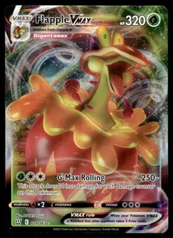 Pokemon TCG Battle Styles #019/163 Flapple VMAX NM - Image 1