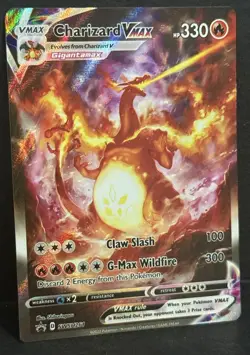 Pokemon 2022 Shield & Sword Charizard VMAX SWSH261 Black Star Promo NM - Image 2