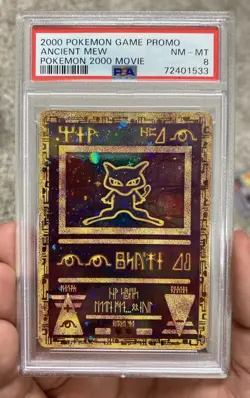 2000 Pokemon Ancient Mew PSA 8 NM-MT GAME MOVIE POKEMON 2000 - Image 1
