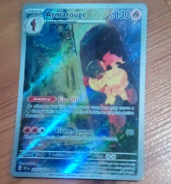 Pokemon Armarouge 203/198 SV01 Scarlet & Violet Illustration Rare Holo Stage 1 - Image 1