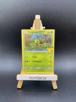 Carte Pokemon Tortipouss Holo 4/25 25 Ans / Mc Donald’s 2021 / NEUF FR - Image 1