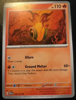 Chi-Yu 039/167 Uncommon Scarlet & Violet: Twilight Masquerade Pokemon TCG - Image 1