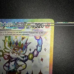 Pokemon TCG Cinderace ex 157/142 Sv07 Stellar Crown UR Full Art Holo 320 HP EN - Image 3