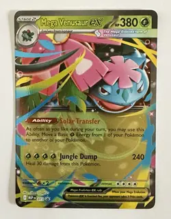 Mega Venusaur ex 013 Holo Promo ME: Mega Evolution Promo Pokemon Holo NM - Image 1
