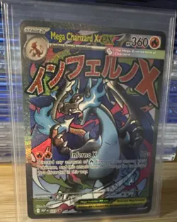 Pokemon TCG Mega Charizard X EX Me: Mega Evolution Promo 023 Holo - Image 1
