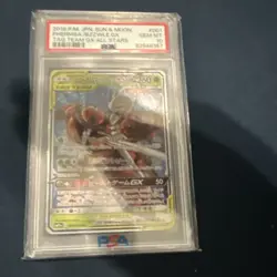 PSA 10 Pokemon Pheromosa & Buzzwole GX TAG TEAM Holo Sm12a 001/173 JP - Image 1