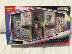 Pokemon TCG Prismatic Evolutions Premium Figure Collection Sealed New - Image 1