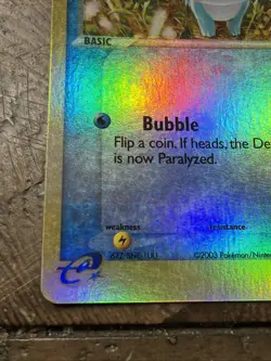 Mudkip Ruby and Sapphire Reverse Holo 59/109 2003 Pokemon TCG VLP - Image 5