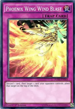 Phoenix Wing Wind Blast - FUEN-EN044 - Super Rare - 1st Edition - Yugioh - Image 1