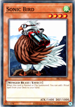 SONIC BIRD SRL-EN093 - Common - Yugioh - Image 1