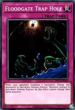 Floodgate Trap Hole - OP13-EN025 - Common - Yugioh - Image 1