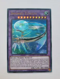 Invoked Elysium - BLAR-EN083 - Ultra Rare 1st Edition - Yugioh - Image 1