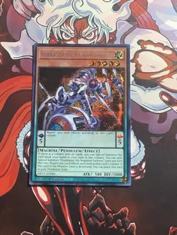 Yugioh Disablaster the Negation Fortress MP25-EN084 Prismatic Secret Rare NM - Image 1