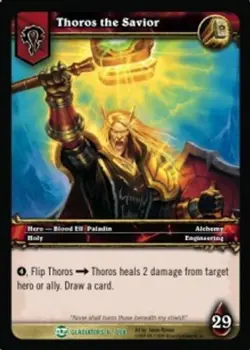 Thoros the Savior - Blood Of Gladiators - World of Warcraft TCG - Image 1