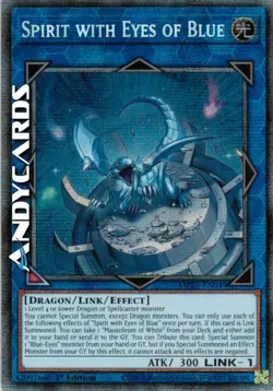 SPIRIT WITH EYES OF BLUE • Rara Starlight • MP25 EN049 • 1Ed • Yugioh! ANDYCARDS - Image 1