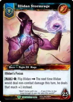Illidan Stormrage (AI) - Timewalkers - World of Warcraft TCG - Image 1