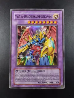 YUGIOH 2005 | VWXYZ-DRAGON CATAPULT CANNON | EEN-DE031 | GERMAN | EXCELLENT - Image 1