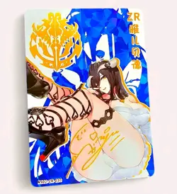 Goddess Story Waifu Card TCG | Albedo - Overlord | ZR | NS02-ZR-030 ~ Signature - Image 1