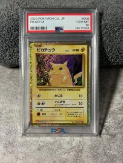Pokemon Card Classic Pikachu PSA10 Japan-only processing - Image 1