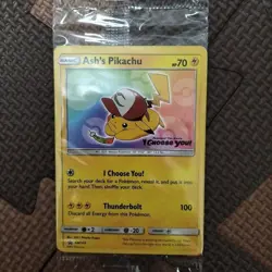 Pokemon Card Satoshi's Pikachu Promo English Version Unopened - Image 1